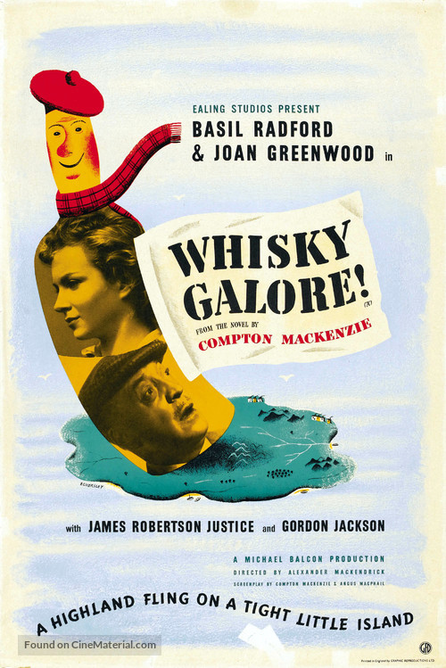 Whisky Galore! - British Movie Poster