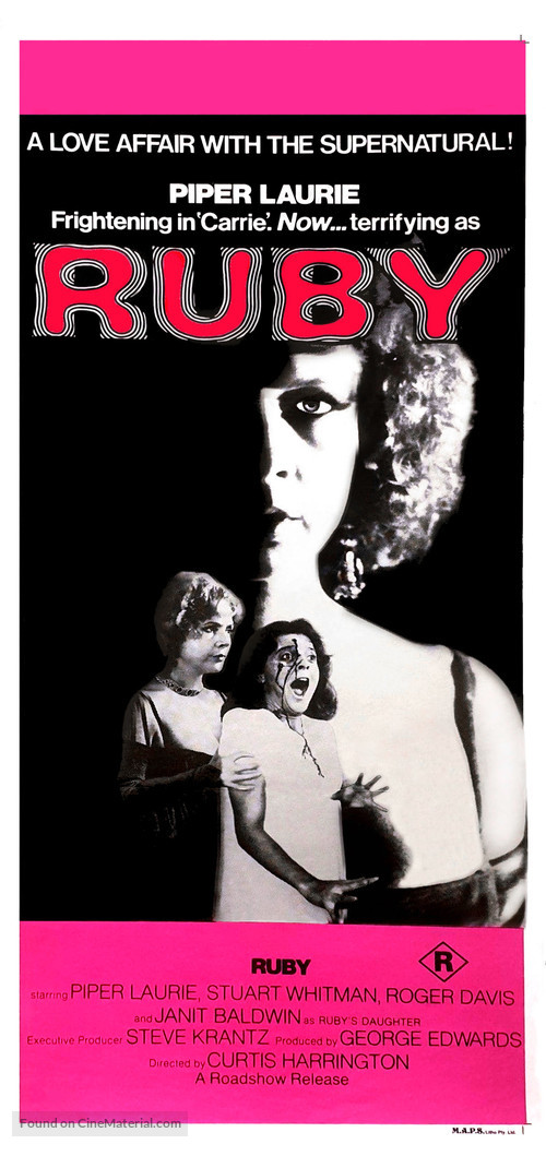 Ruby - Australian Movie Poster