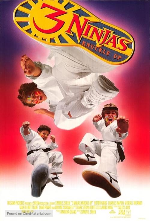 3 Ninjas Knuckle Up - Movie Poster