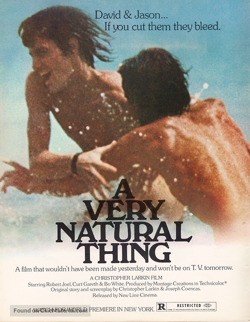 A Very Natural Thing - Movie Poster