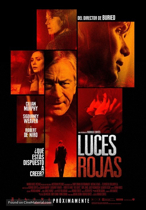 Red Lights - Spanish Movie Poster