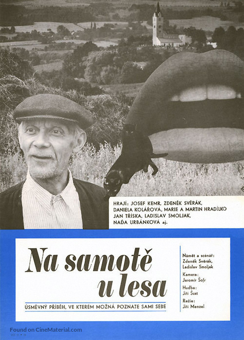 Na samote u lesa - Czech Movie Poster