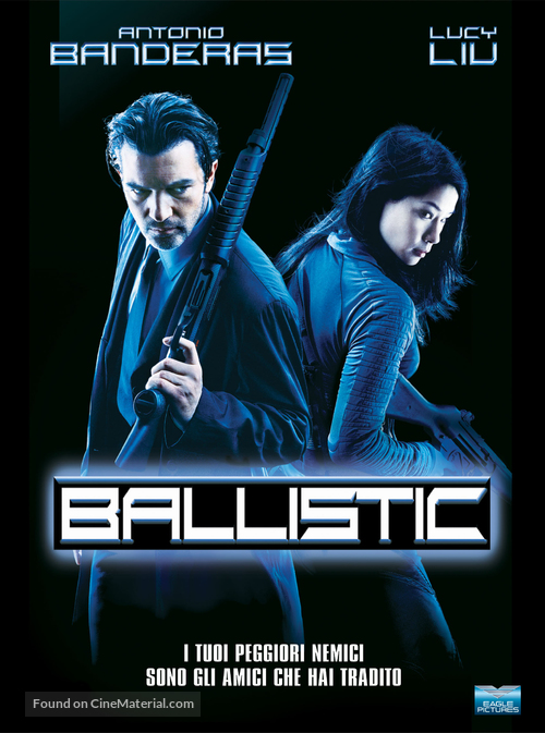 Ballistic: Ecks vs. Sever - Italian DVD movie cover