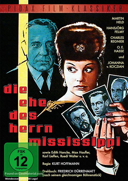 Die Ehe des Herrn Mississippi - German DVD movie cover