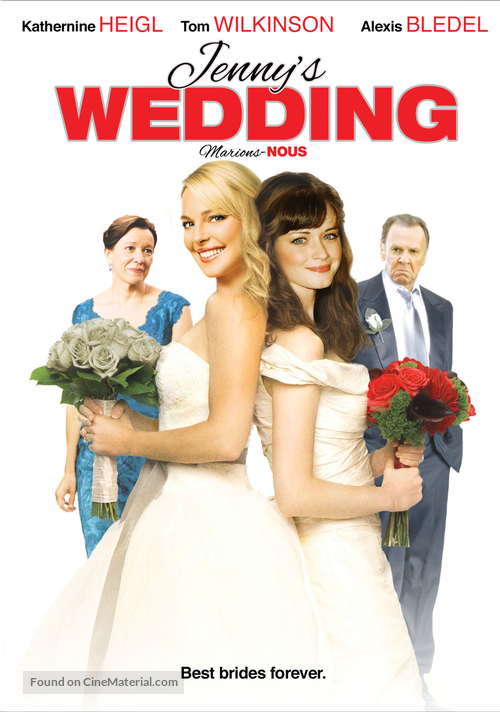 Jenny&#039;s Wedding - Canadian DVD movie cover