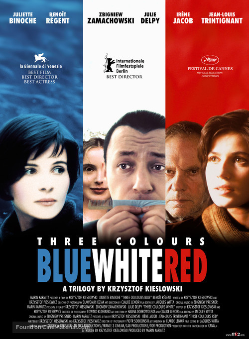 Trois couleurs: Bleu - British Movie Poster