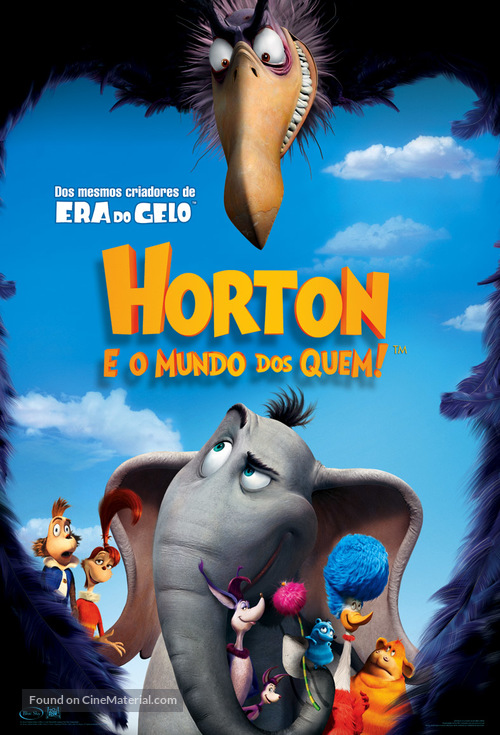 Horton Hears a Who! - Brazilian Movie Poster