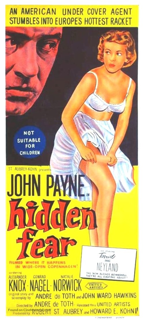 Hidden Fear - Australian Movie Poster
