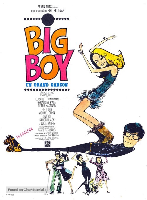 You&#039;re a Big Boy Now - French Movie Poster