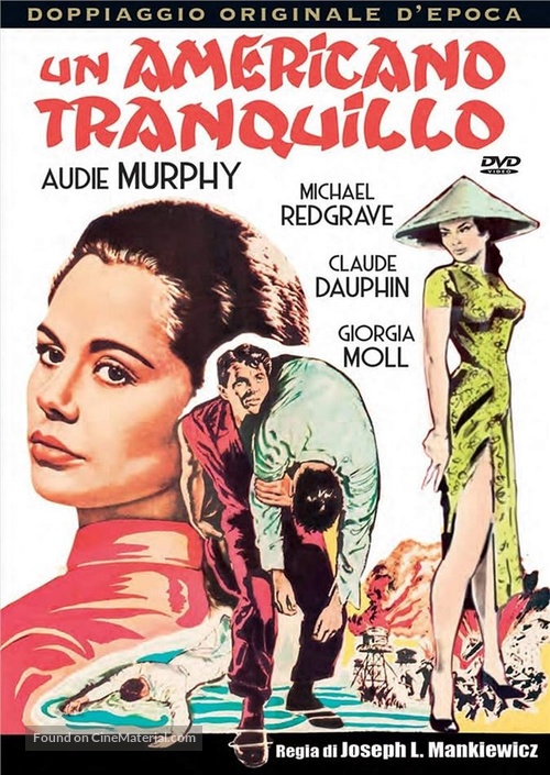 The Quiet American - Italian DVD movie cover