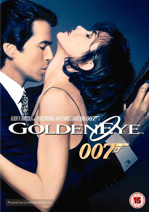 GoldenEye - British DVD movie cover