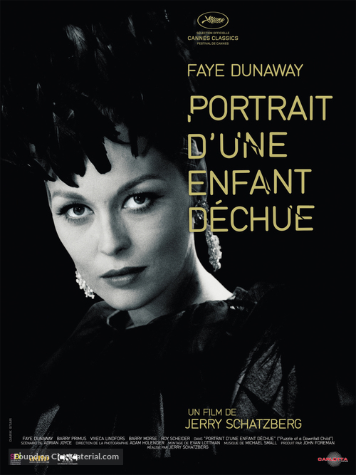 Puzzle of a Downfall Child - French Re-release movie poster