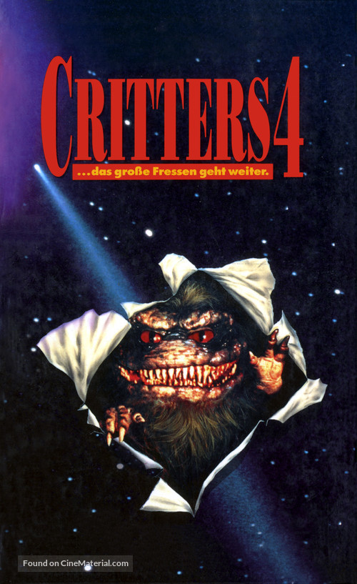 Critters 4 - German Movie Poster