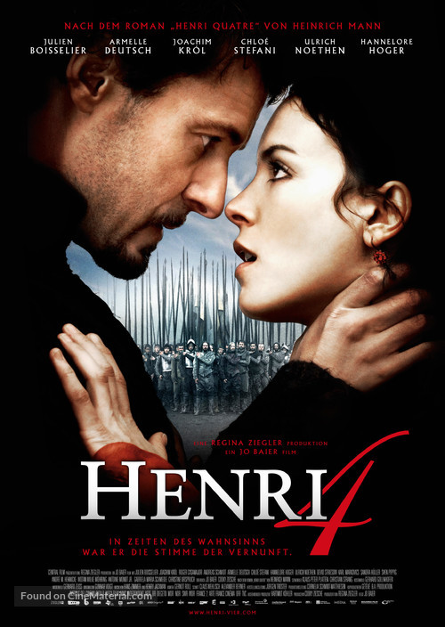 Henri 4 - German Theatrical movie poster