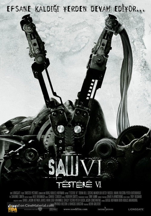 Saw VI - Turkish Movie Poster