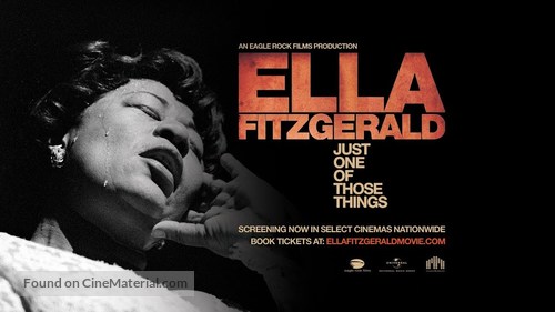 Ella Fitzgerald: Just One of Those Things - British Movie Poster