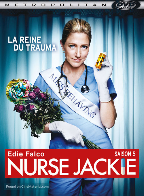 &quot;Nurse Jackie&quot; - French DVD movie cover