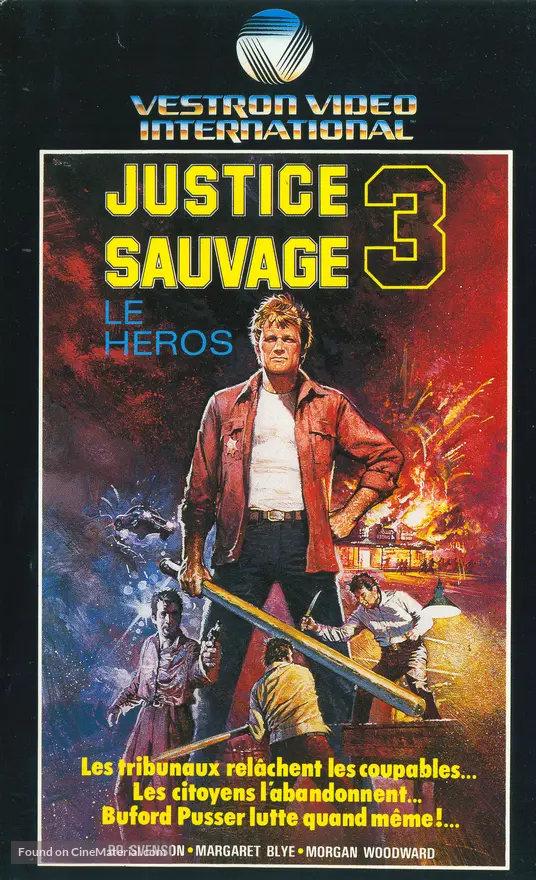 Final Chapter Walking Tall 1977 French Vhs Movie Cover