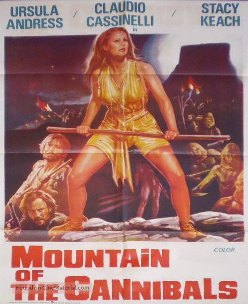 La montagna del dio cannibale - Movie Poster
