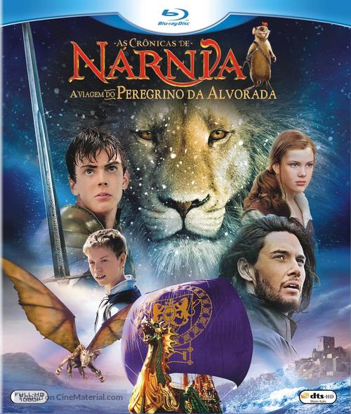 The Chronicles of Narnia: The Voyage of the Dawn Treader - Brazilian Movie Cover