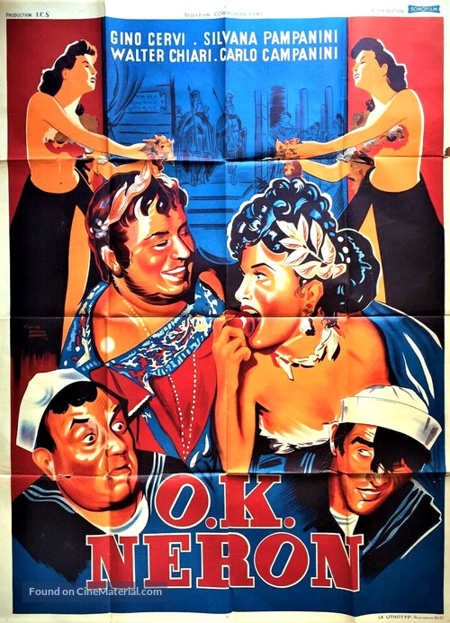 O.K. Nerone - French Movie Poster