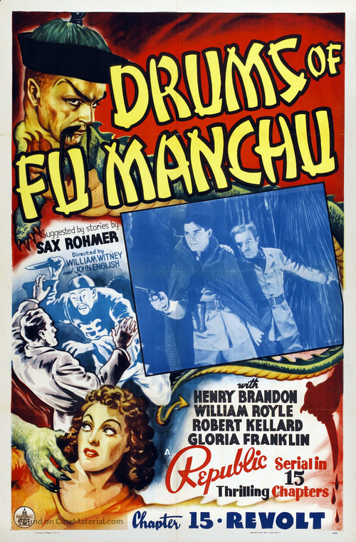 Drums of Fu Manchu - Movie Poster
