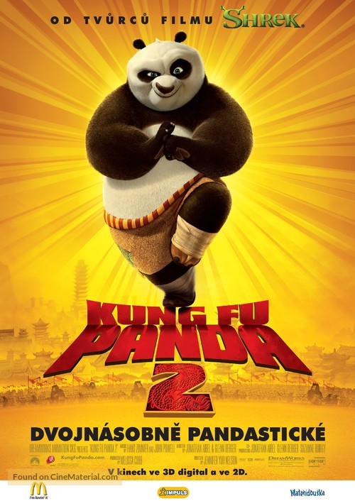 Kung Fu Panda 2 - Czech Movie Poster
