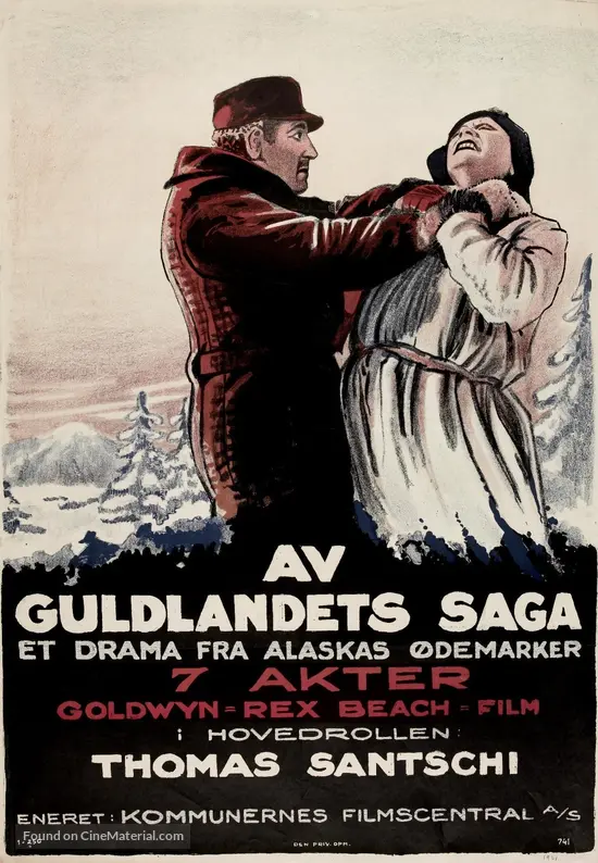 The North Wind&#039;s Malice - Norwegian Movie Poster