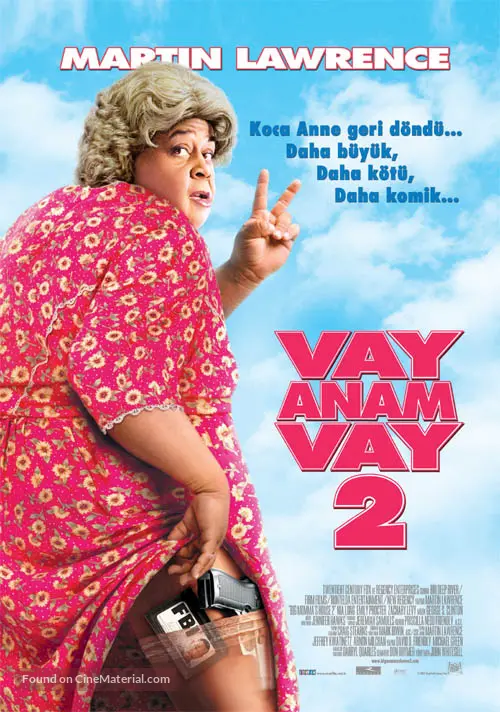 Big Momma&#039;s House 2 - Turkish Movie Poster