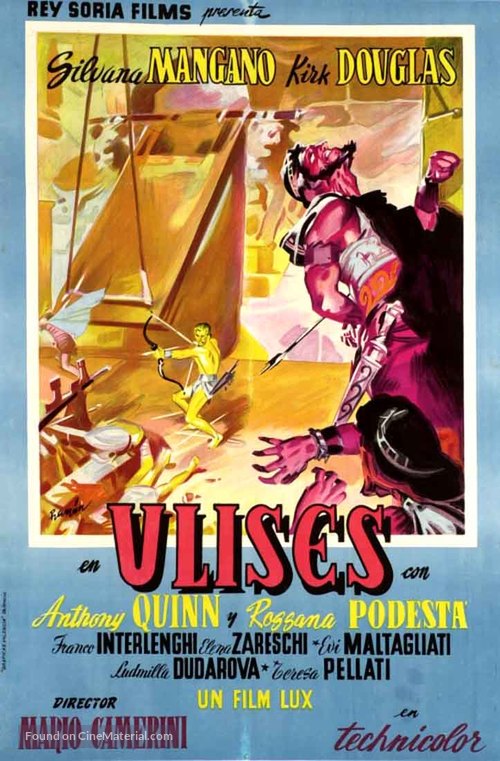 Ulisse - Spanish Movie Poster