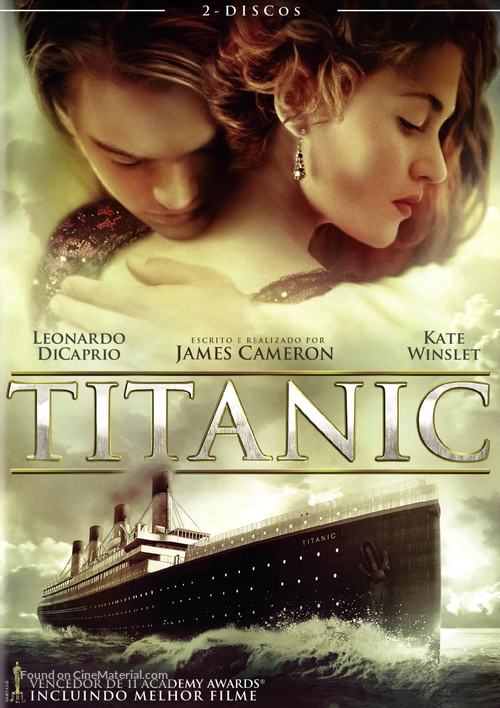 Titanic - Portuguese DVD movie cover