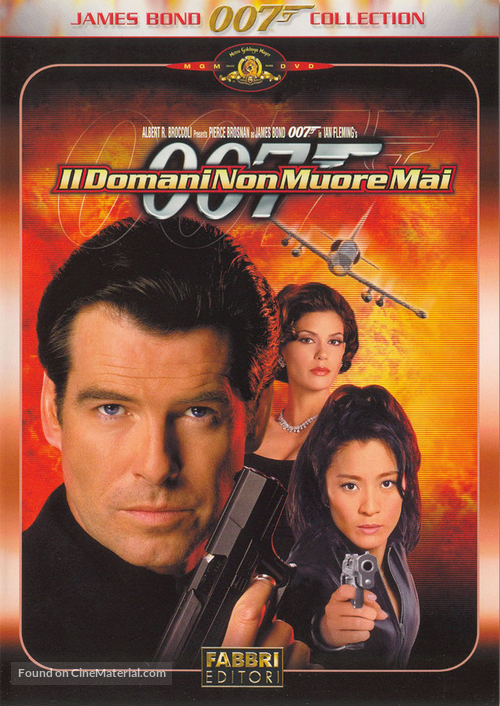 Tomorrow Never Dies - Italian DVD movie cover