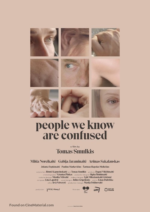 People We Know Are Confused - Lithuanian Movie Poster