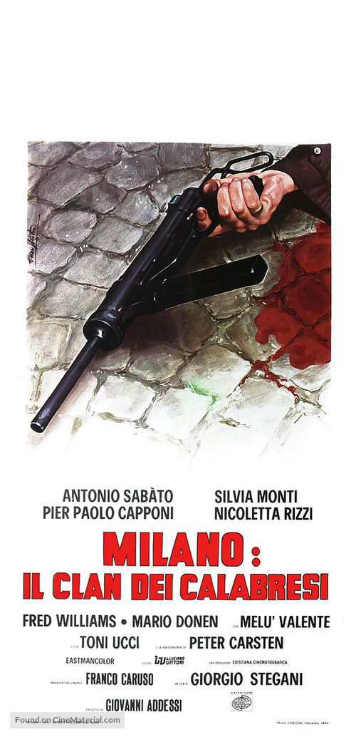 Milano: il clan dei Calabresi - Italian Movie Poster