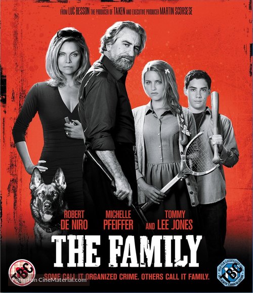 The Family - British Blu-Ray movie cover