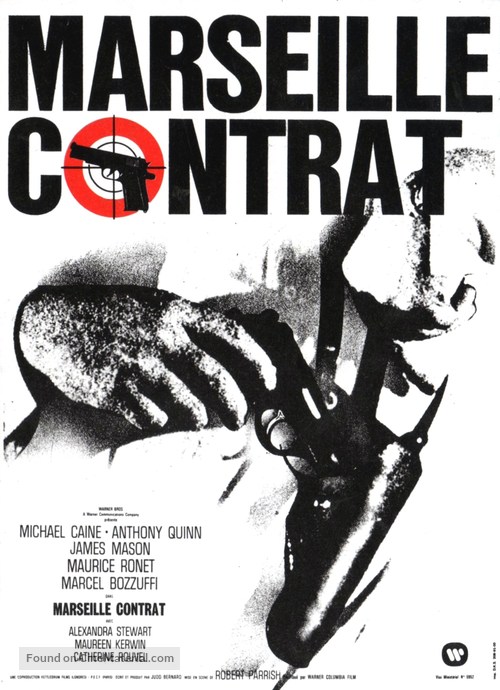 The Marseille Contract - French Movie Poster