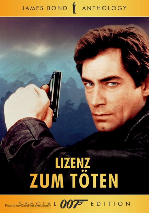 Licence To Kill - German DVD movie cover