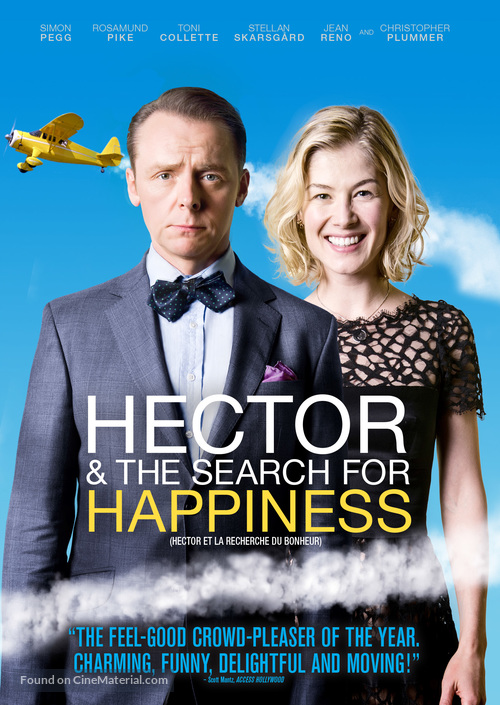 Hector and the Search for Happiness - Canadian DVD movie cover