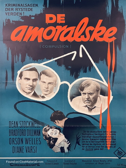 Compulsion - Danish Movie Poster