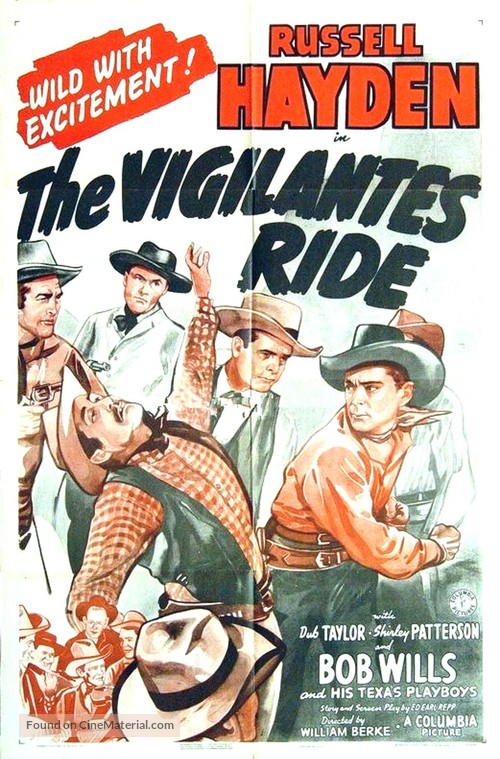 The Vigilantes Ride - Movie Poster