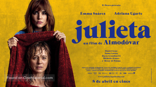 Julieta - Spanish Movie Poster