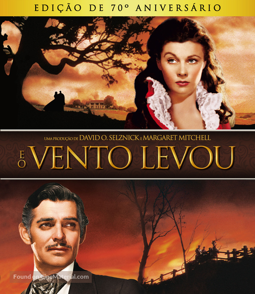 Gone with the Wind - Brazilian Movie Cover