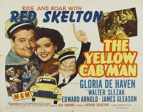 The Yellow Cab Man - Theatrical movie poster