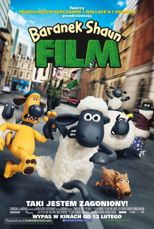 Shaun the Sheep - Polish Movie Poster