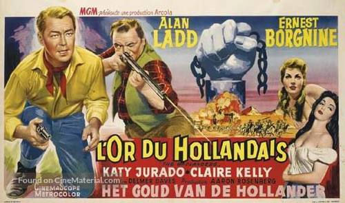 The Badlanders - Belgian Theatrical movie poster