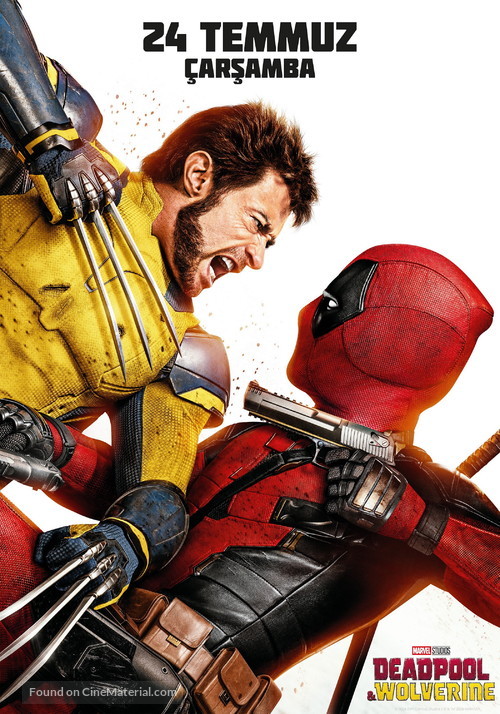 Deadpool &amp; Wolverine - Turkish Movie Poster