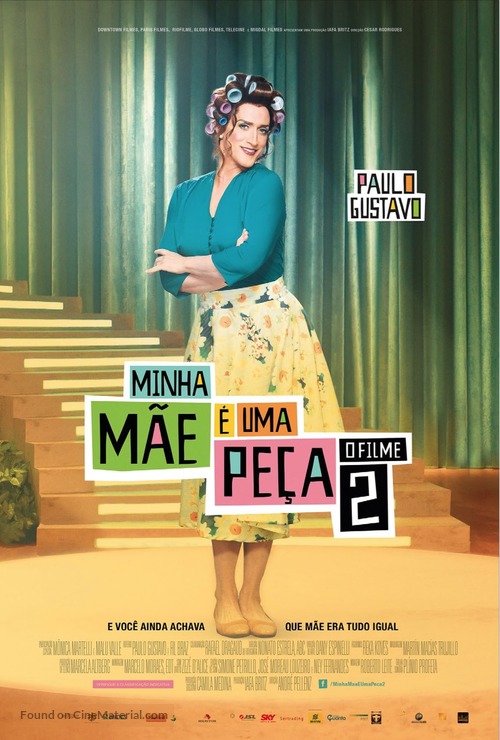 Minha M&atilde;e &eacute; uma Pe&ccedil;a 2: O Filme - Brazilian Movie Poster