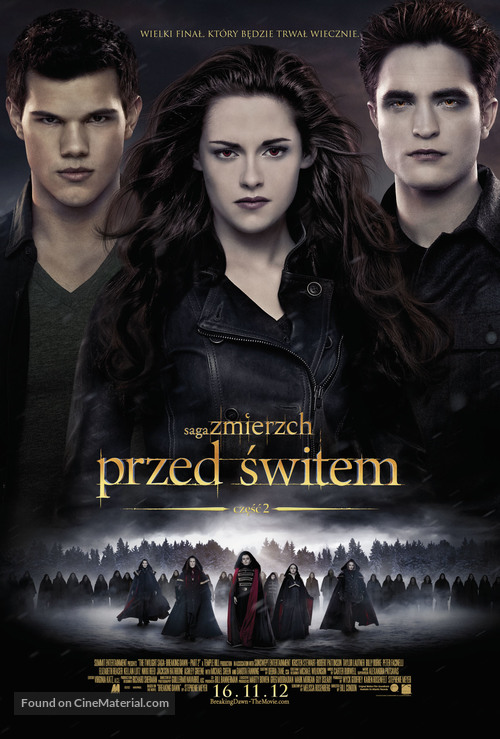 The Twilight Saga: Breaking Dawn - Part 2 - Polish Movie Poster