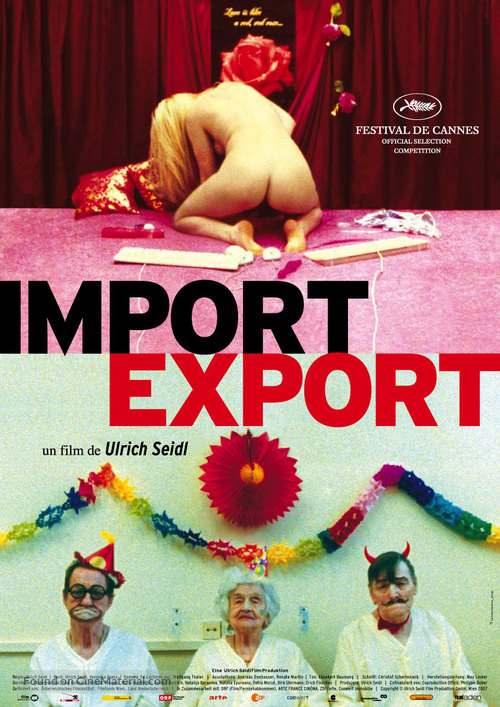 Import/Export - French Movie Poster