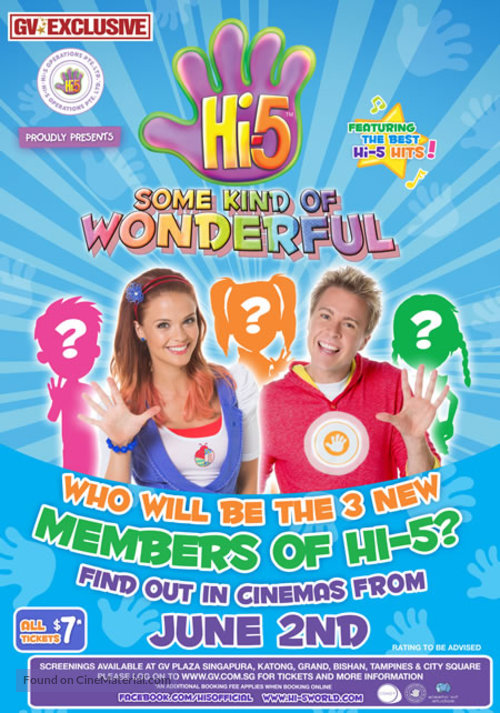 HI-5 Some Kind of Wonderful - Singaporean Movie Poster